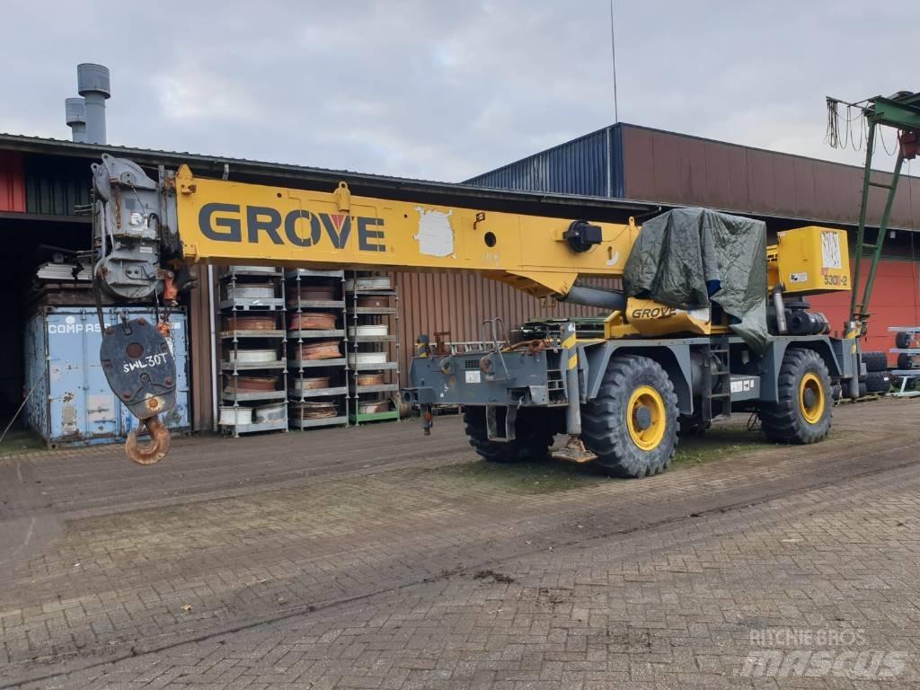 Grove RT 530 E-2 Terrängkranar (Grov terräng)