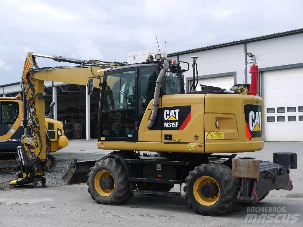 CAT M 315 F Hjulgrävare