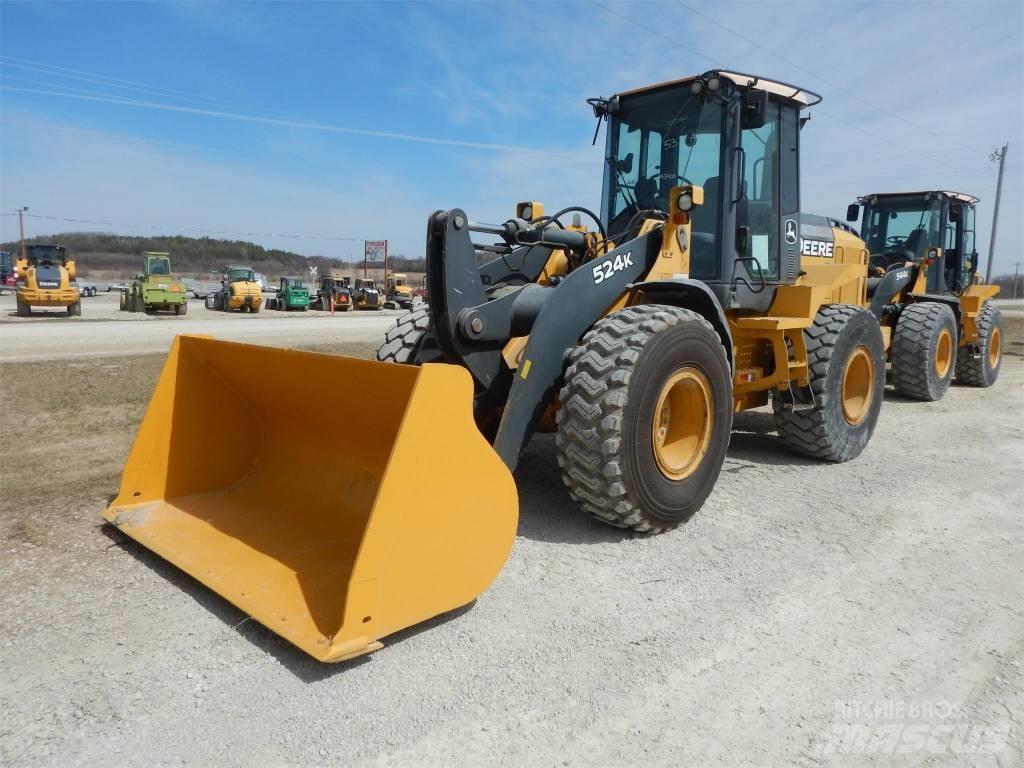 John Deere 524K Hjullastare
