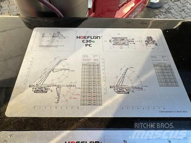 Hoeflon C30e Minikranar