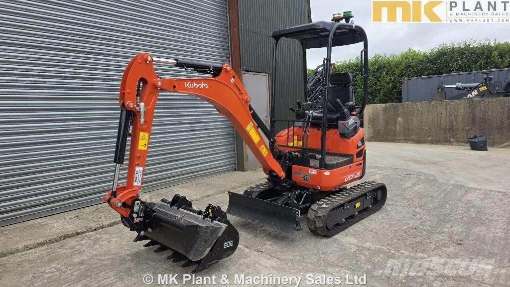Kubota U 17-3a Minigrävare < 7t