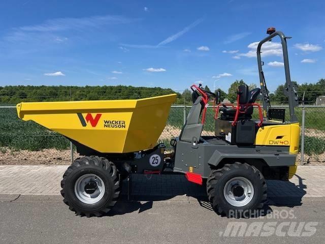 Wacker Neuson DW 40 Midjestyrd dumper