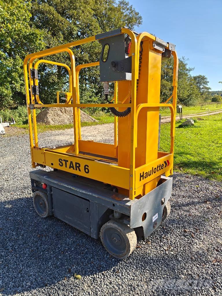 Haulotte Star 6 Personhissar och andra hissar