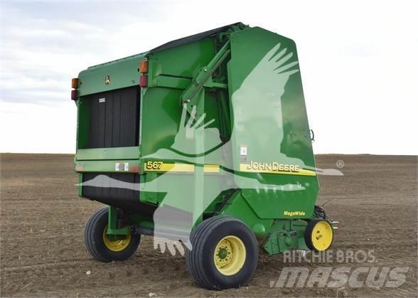 John Deere 567 Rundbalspressar