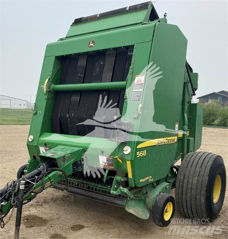 John Deere 568 Rundbalspressar