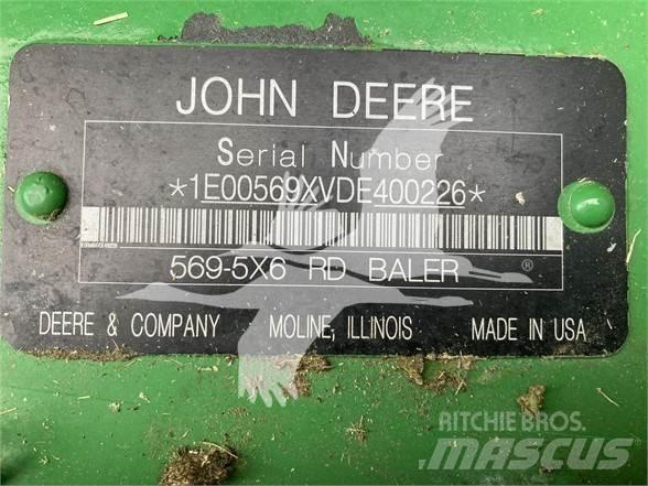 John Deere 569 Rundbalspressar