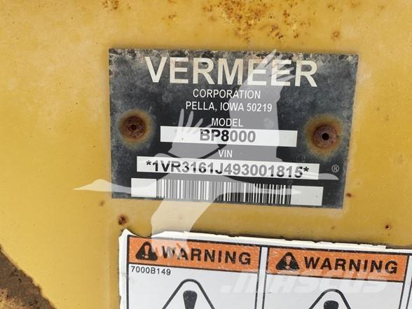 Vermeer BP8000 Övriga vallmaskiner