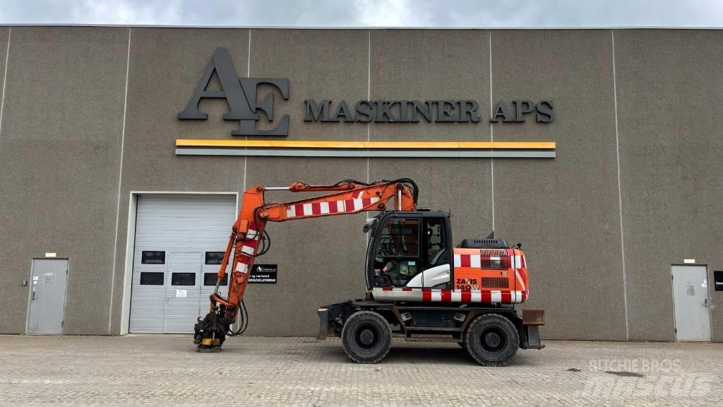 Hitachi ZX 140 W-5 Hjulgrävare