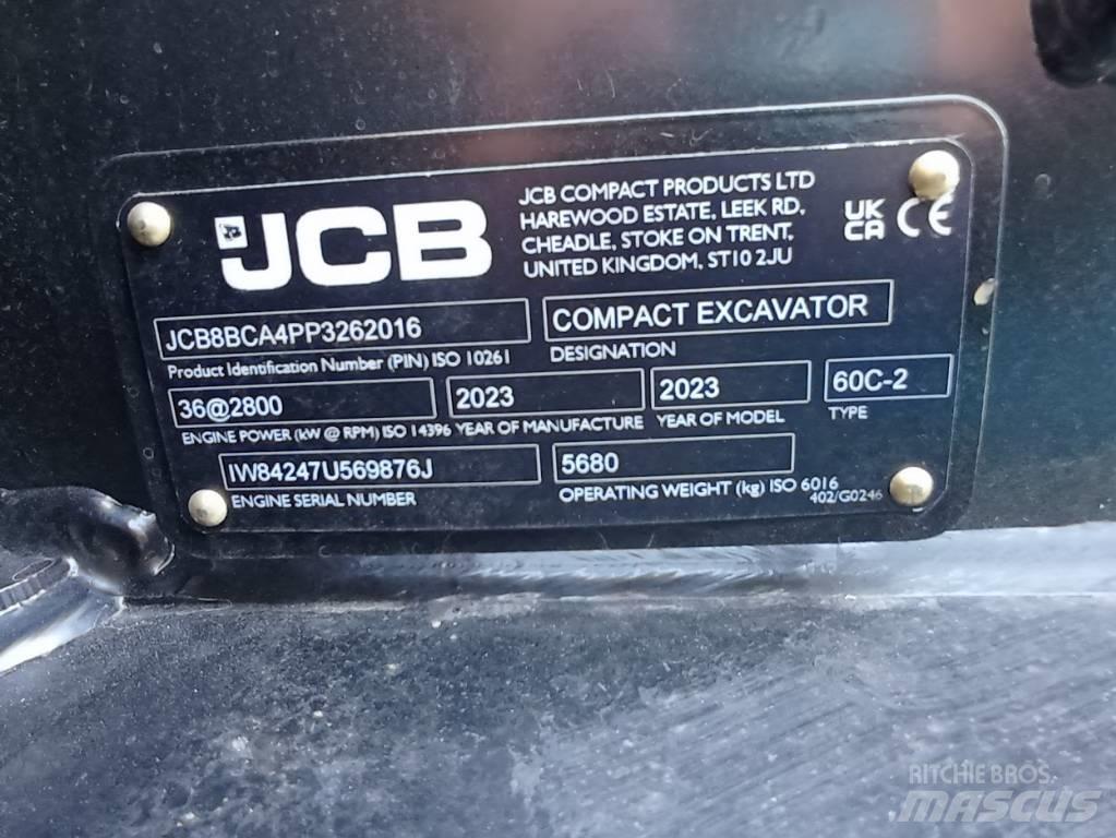 JCB 60 C-2 Minigrävare < 7t