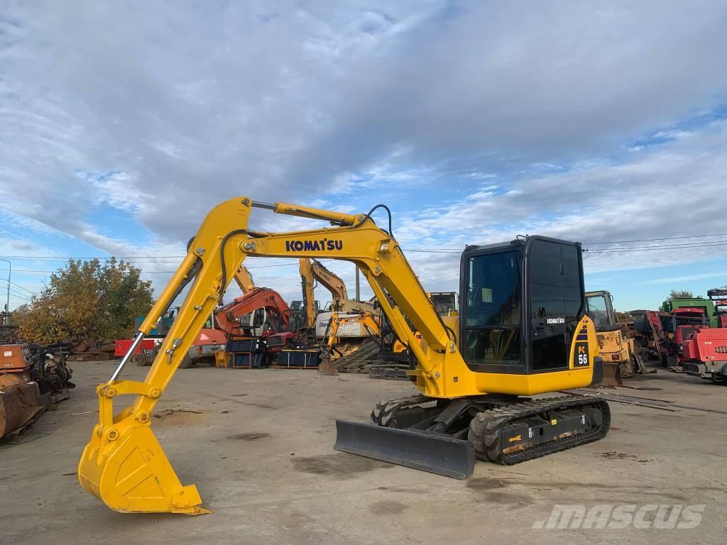 Komatsu PC 56-7 Minigrävare < 7t