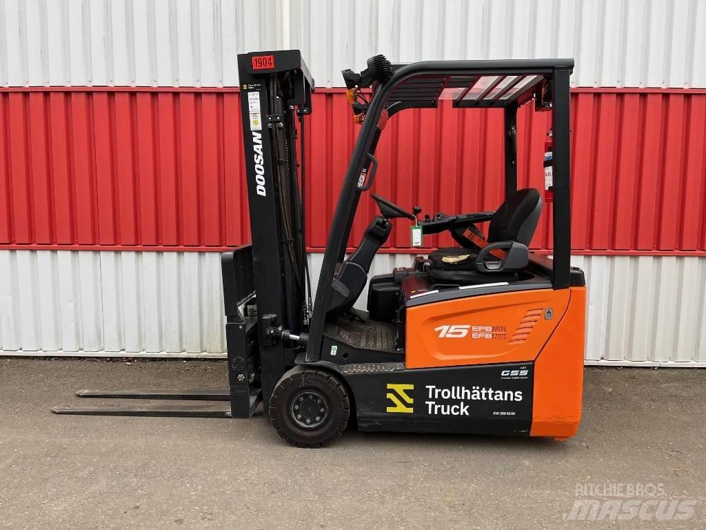 Doosan B 15 T-7 Elmotviktstruckar