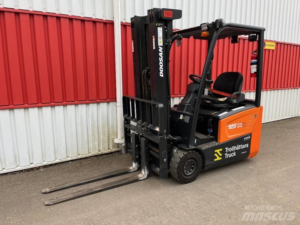 Doosan B 15 T-7 Elmotviktstruckar