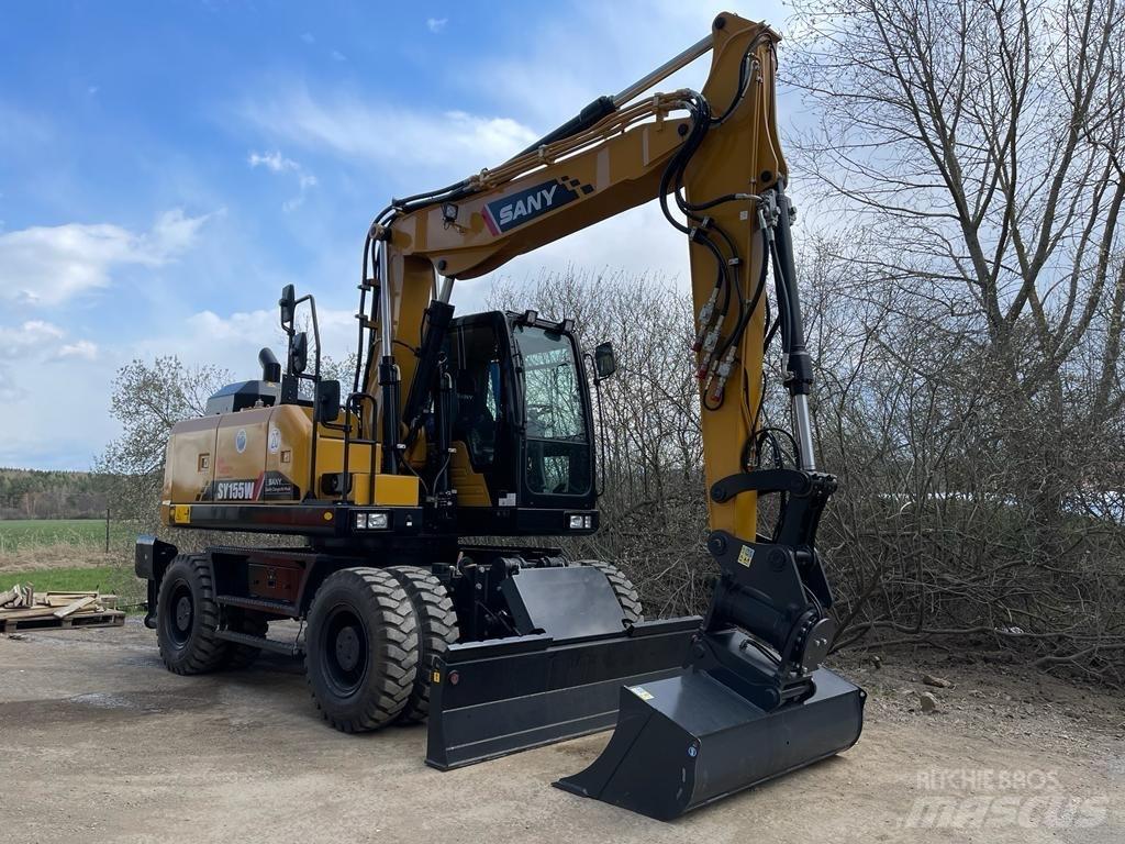 Sany SY155W Hjulgrävare