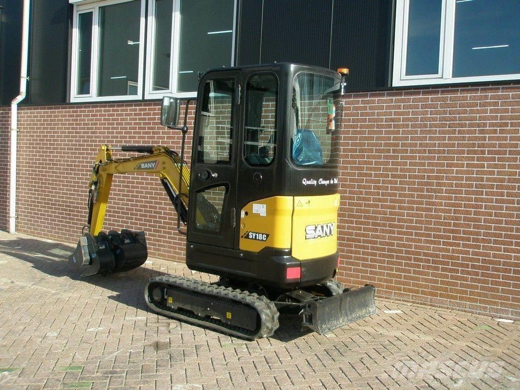 Sany SY18C Minigrävare < 7t