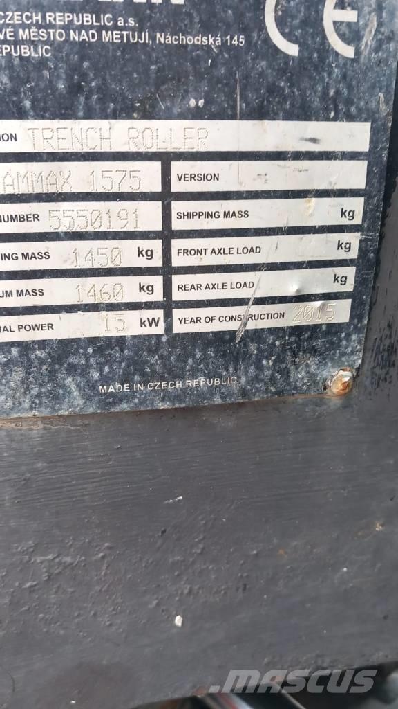 Rammax 1575 Jordkompaktorer