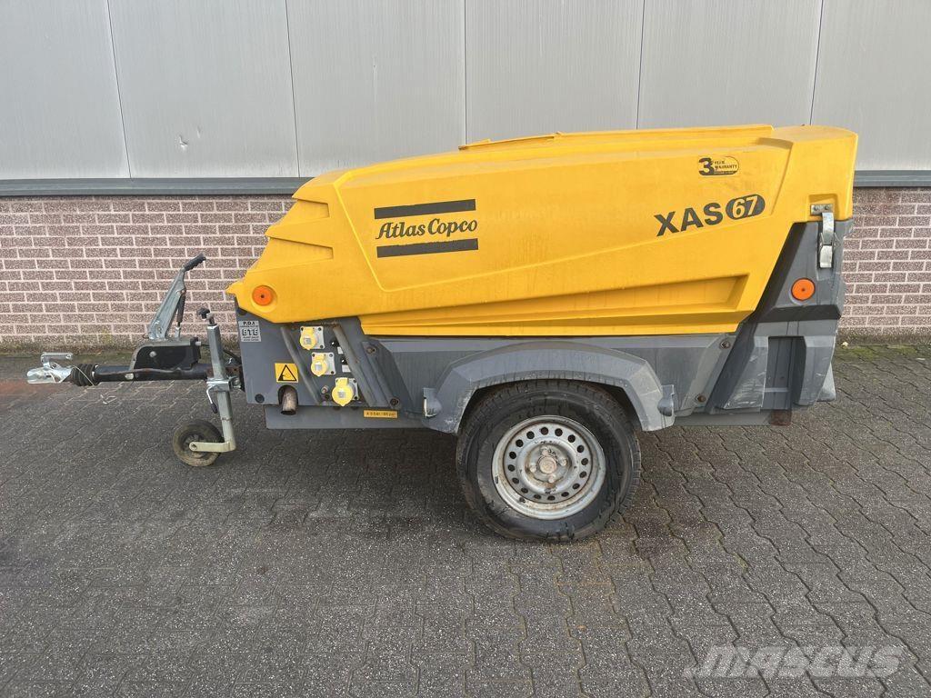 Atlas Copco XAS67 Kompressorer