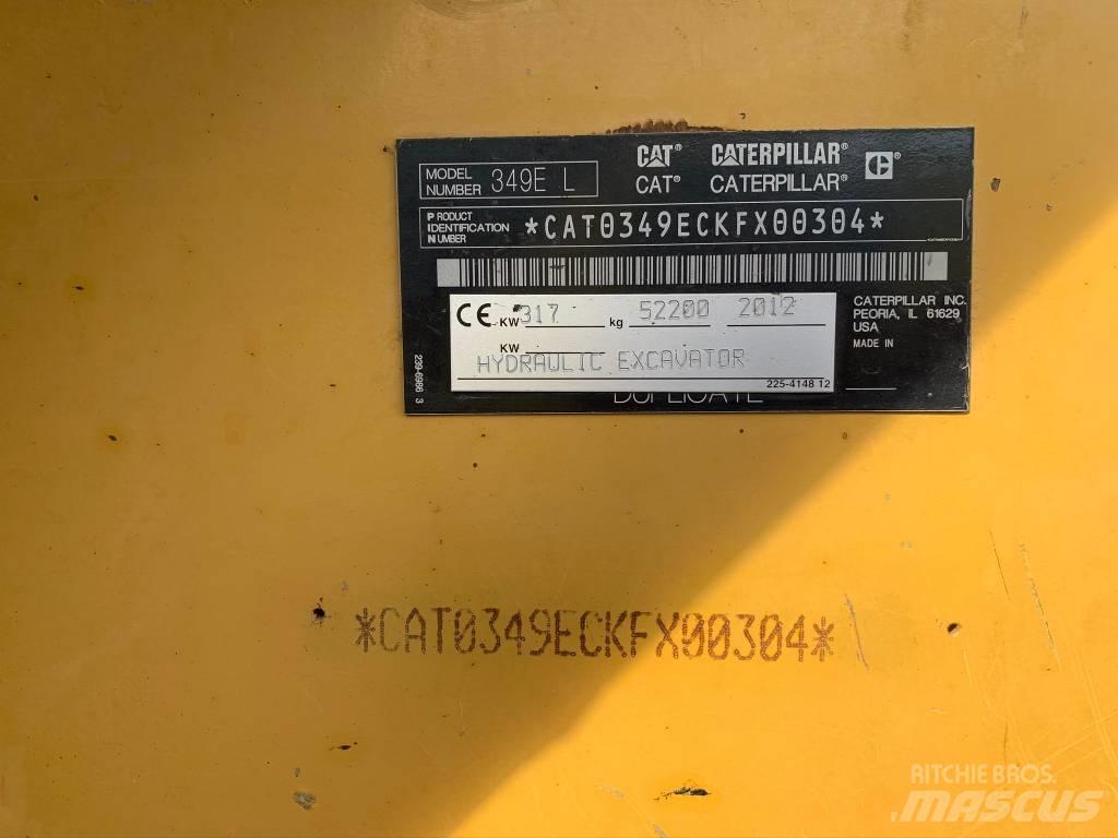 CAT 349 E Bandgrävare