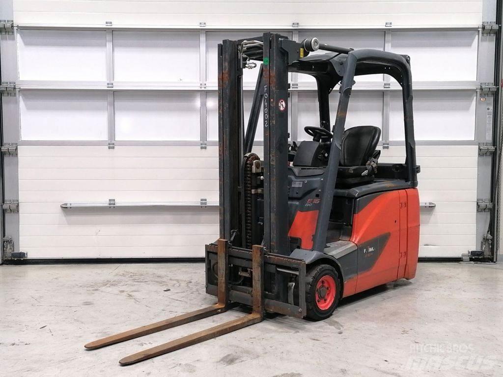 Linde E16H-02 Elmotviktstruckar