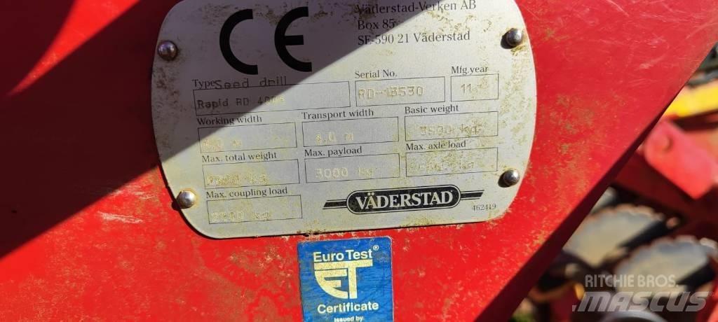 Väderstad Rapid400S Kombisåmaskiner
