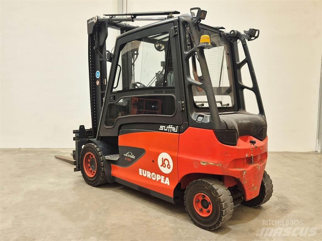 Linde E50HL 01 600 Elmotviktstruckar