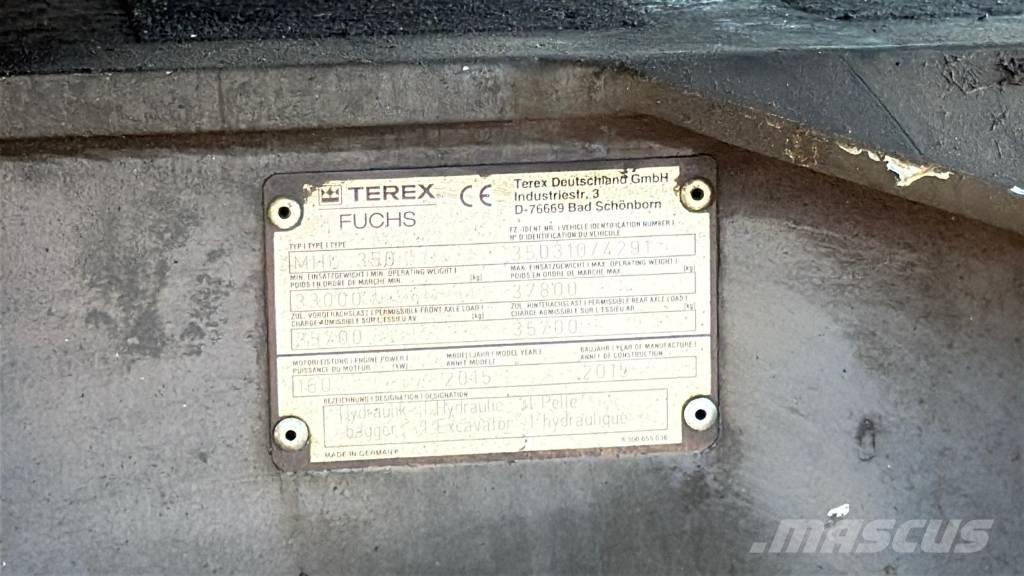 Terex Fuchs MHL 350E Materialhantering - Övriga