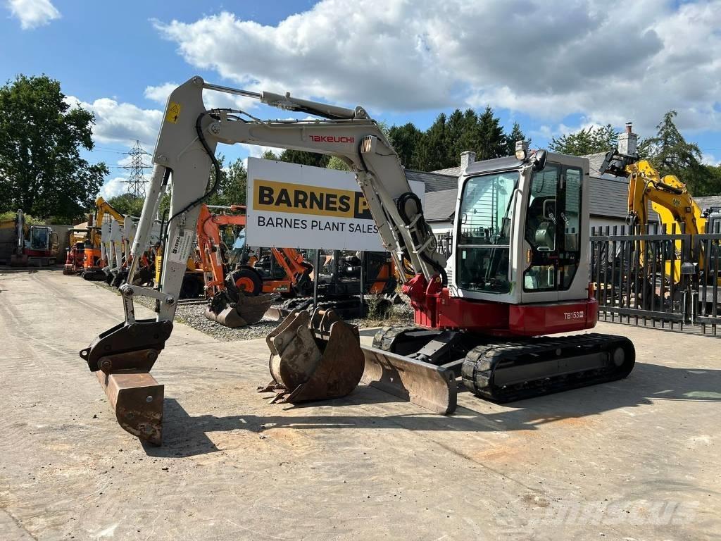 Takeuchi TB 153 FR Midigrävmaskiner 7t - 12t