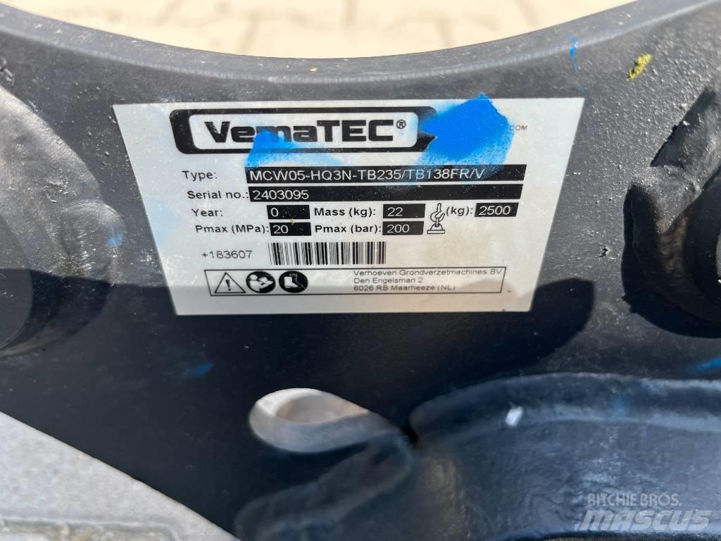  vematek TAK-TB240 Redskapsfäste/ adaptrar