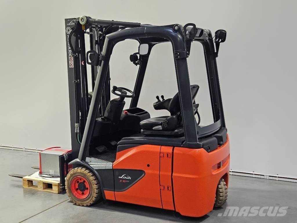 Linde E16C Elmotviktstruckar
