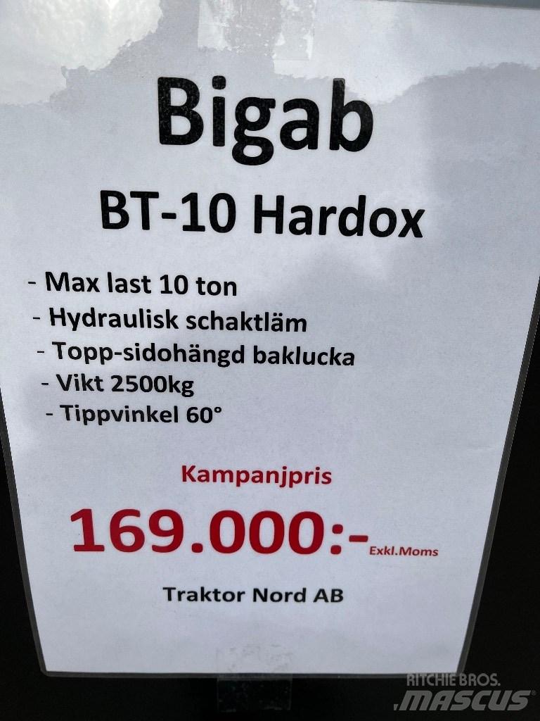 Bigab BT 10 HARDOX Dumperkärror