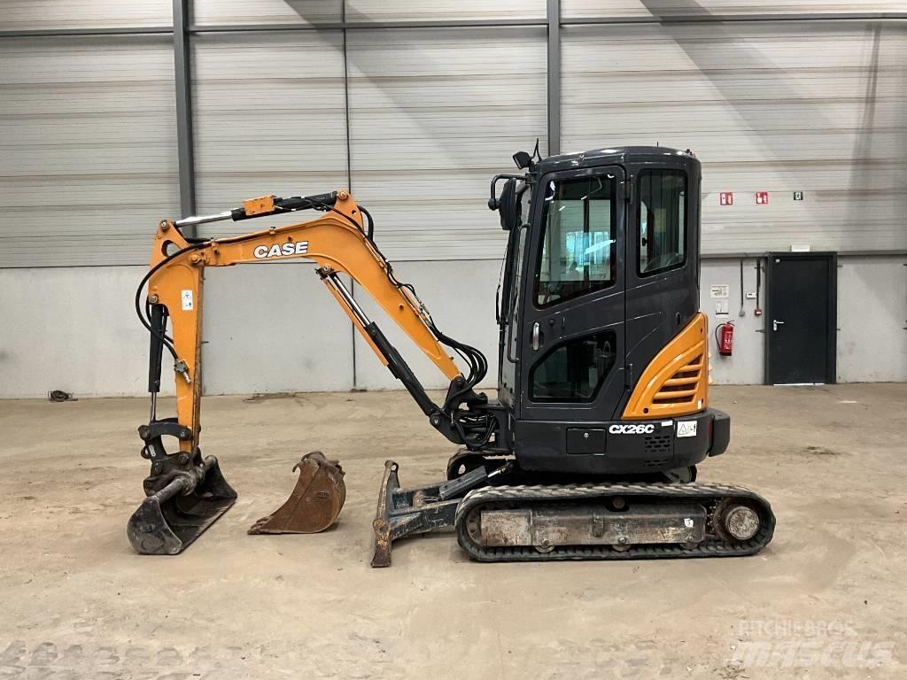 CASE CX 26 C Minigrävare < 7t