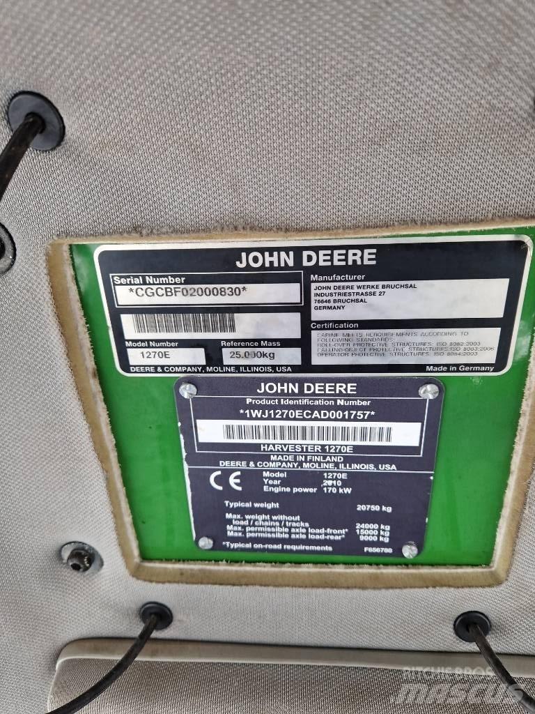 John Deere 1270E Skördare