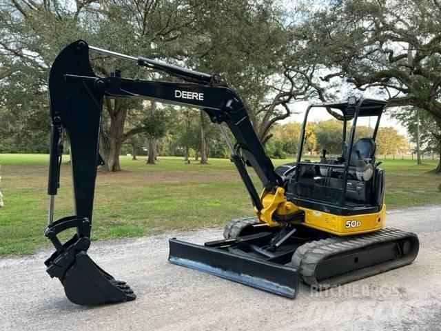 John Deere 50 D Minigrävare < 7t