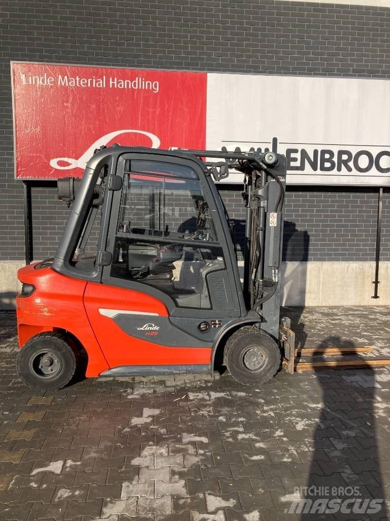 Linde H25D/1202 Dieselmotviktstruckar