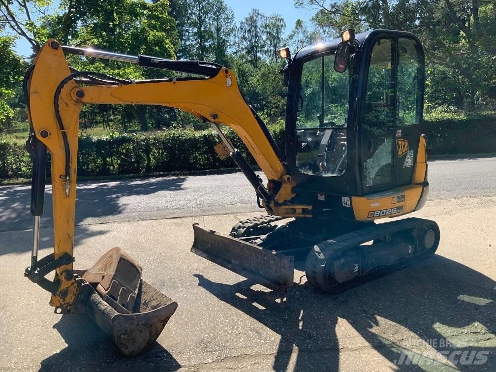 JCB 8026 CTS Minigrävare < 7t