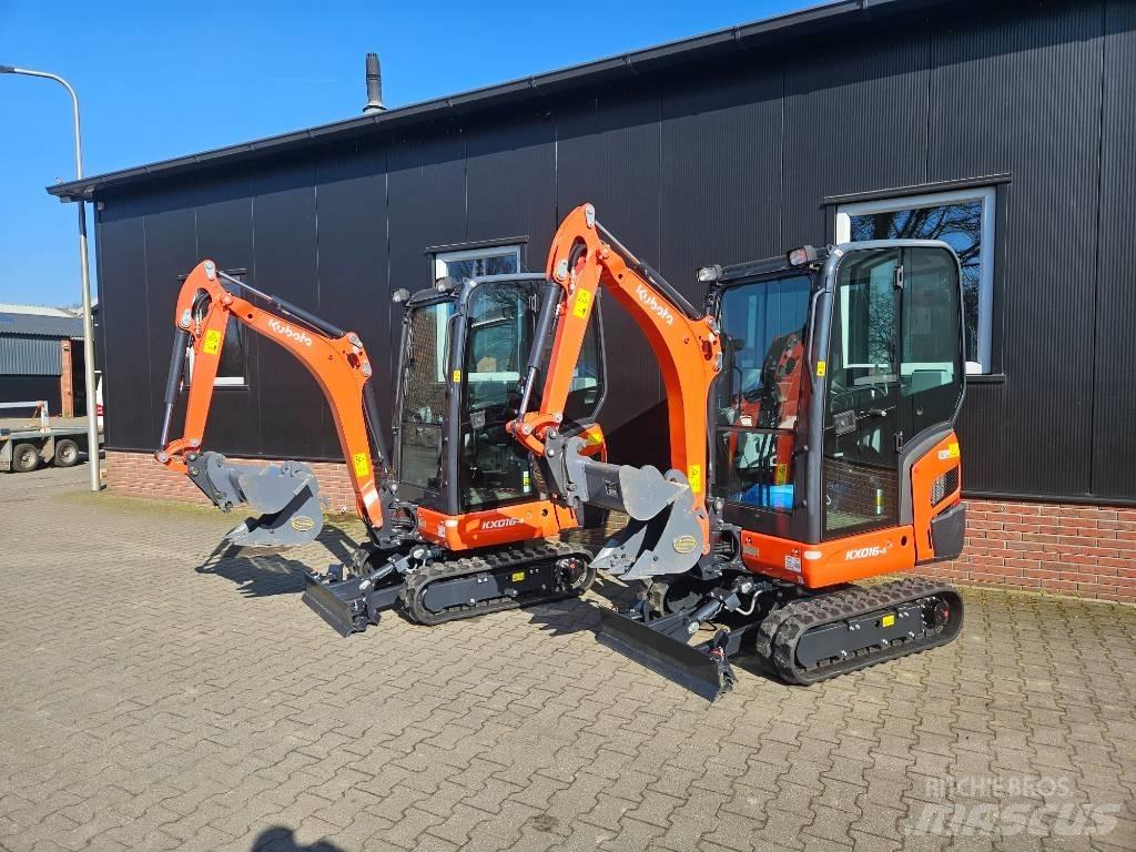 Kubota KX016-4 nieuw Minigrävare < 7t