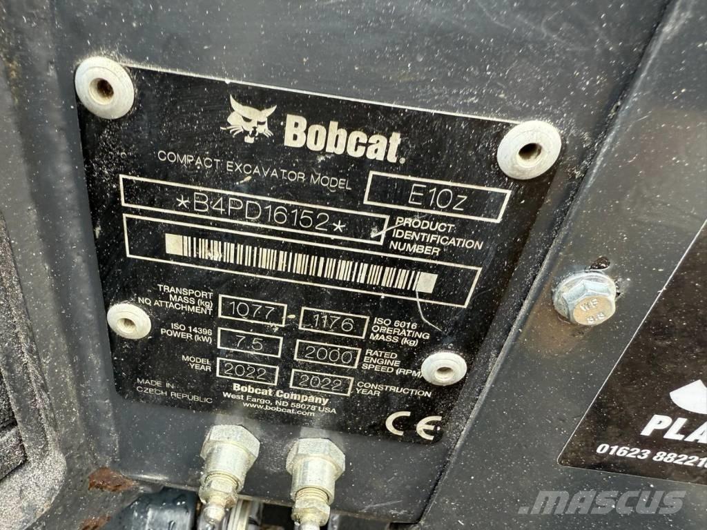 Bobcat E 10z Minigrävare < 7t