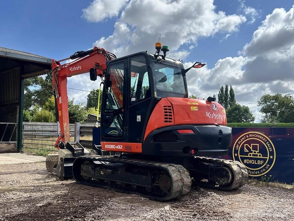 Kubota KX080-4 Specialgrävmaskiner