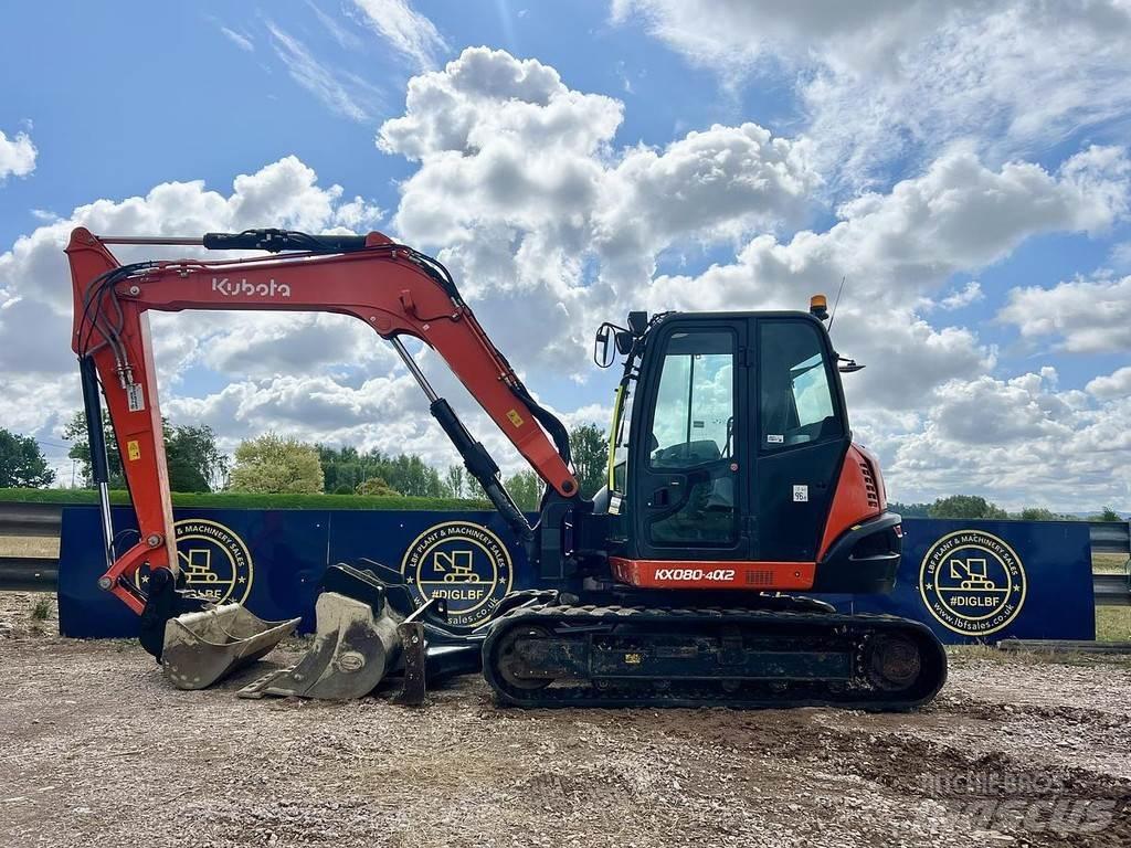 Kubota KX080-4 Specialgrävmaskiner