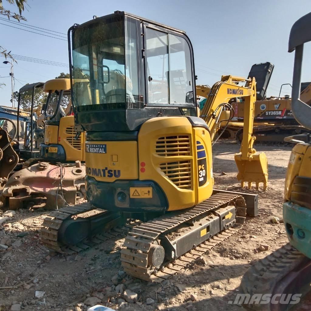 Komatsu PC 30 MR-3 Minigrävare < 7t