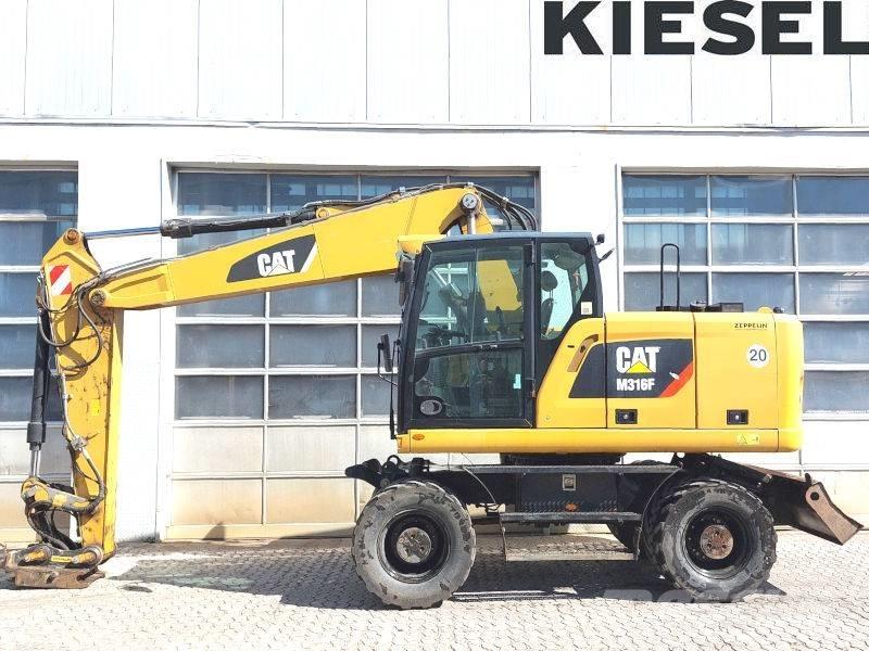 CAT M 316 F Hjulgrävare