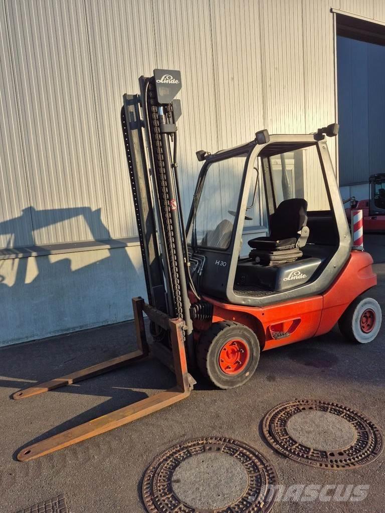 Linde h30D Dieselmotviktstruckar