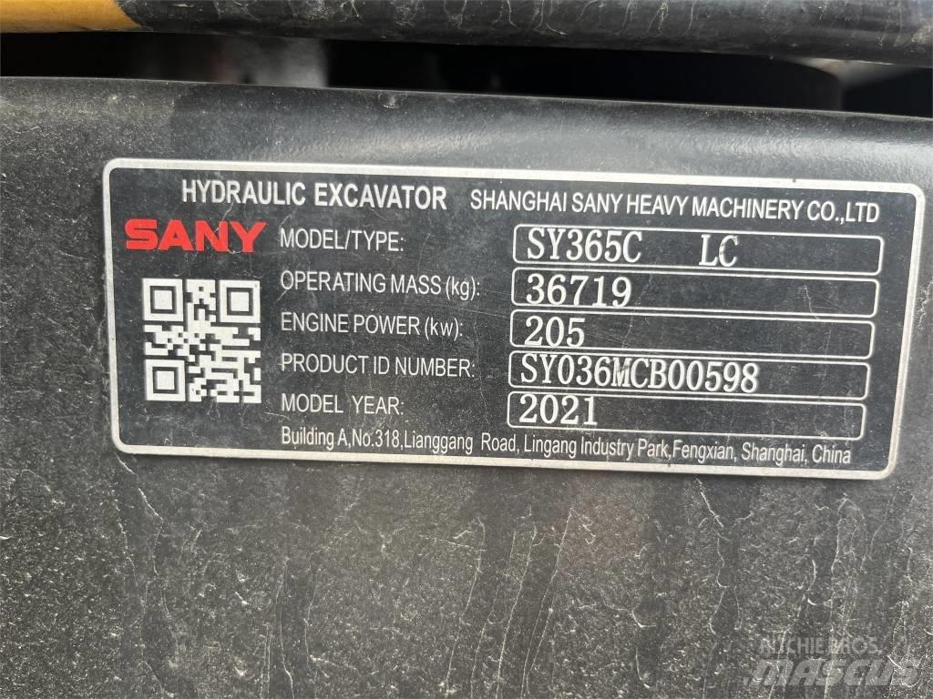 Sany SY365C Bandgrävare
