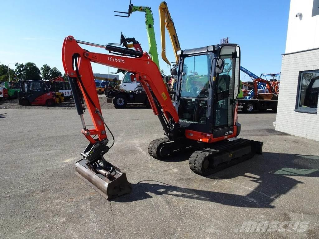 Kubota U27-4 Minigrävare < 7t