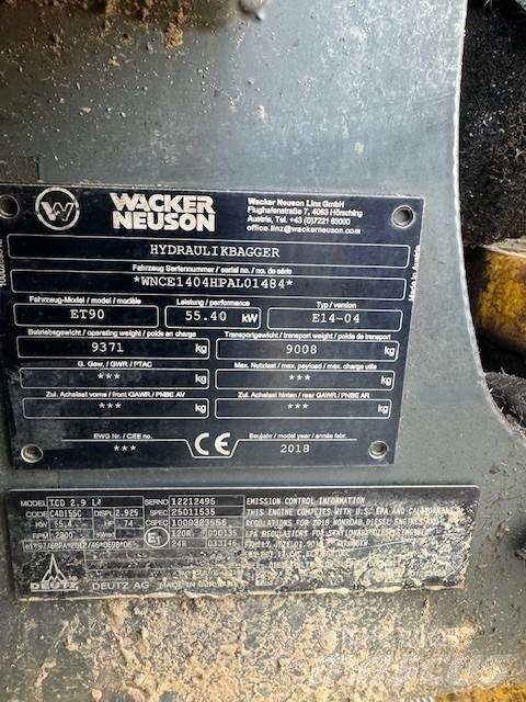 Wacker Neuson ET 90 Bandgrävare