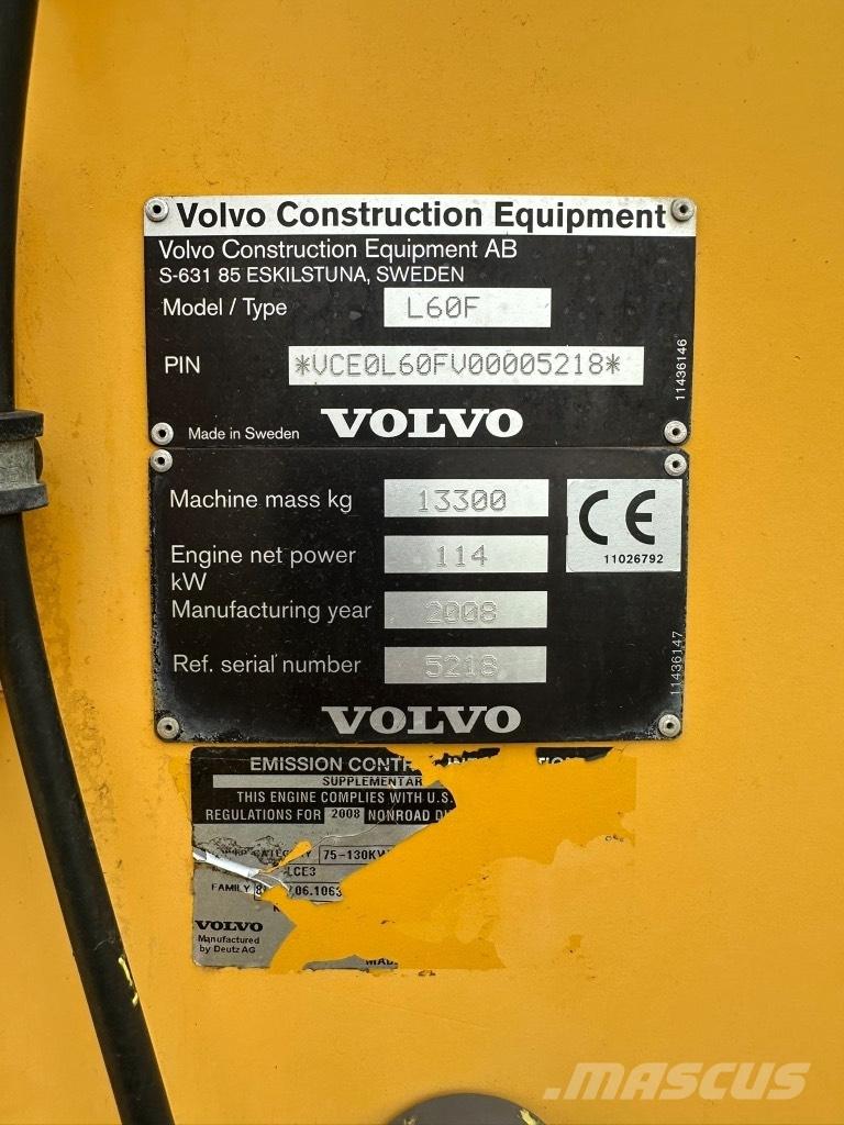 Volvo L60F Hjullastare