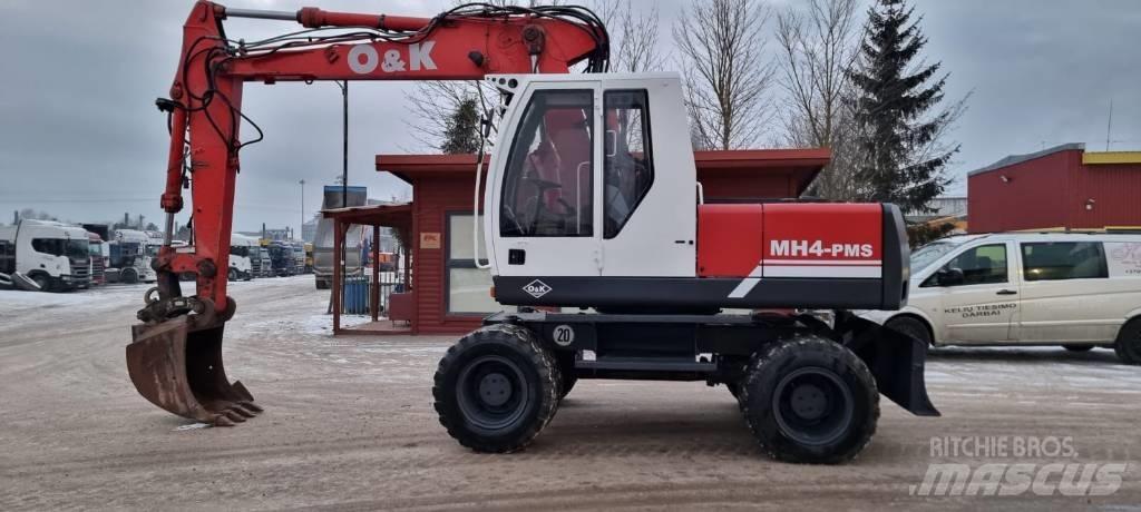 O&K MH 4 PMS Hjulgrävare
