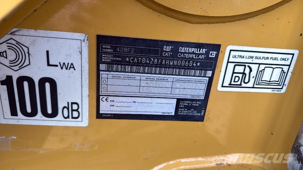 CAT 428 F Grävlastare