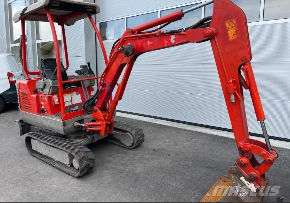 Takeuchi TB 016 Minigrävare < 7t