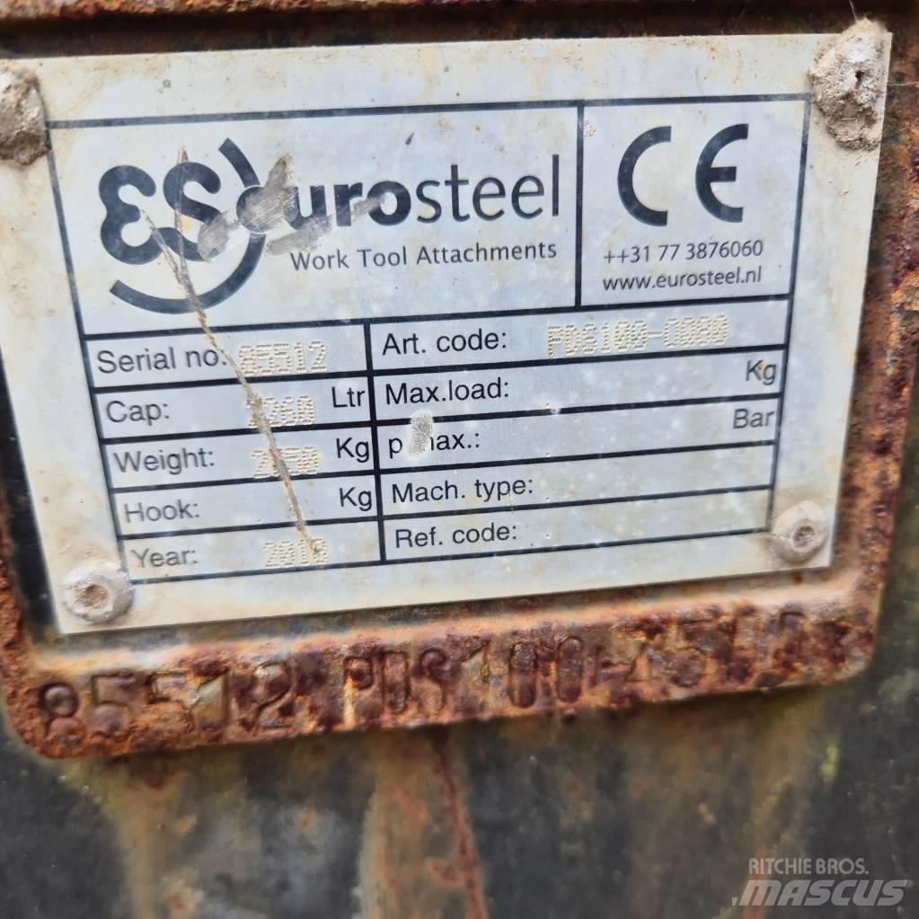 Eurosteel bucket Siktskopor