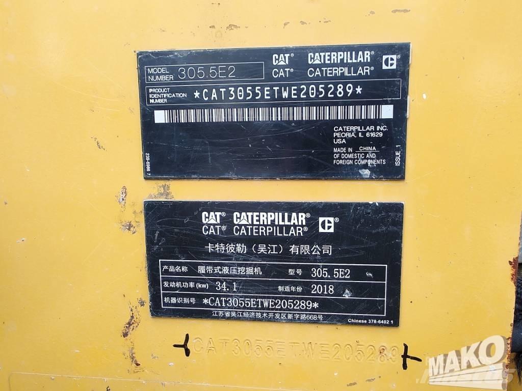 CAT 305.5 Bandgrävare